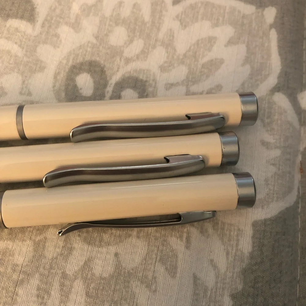 Set of 3 Rae Dunn word quote pens black ink